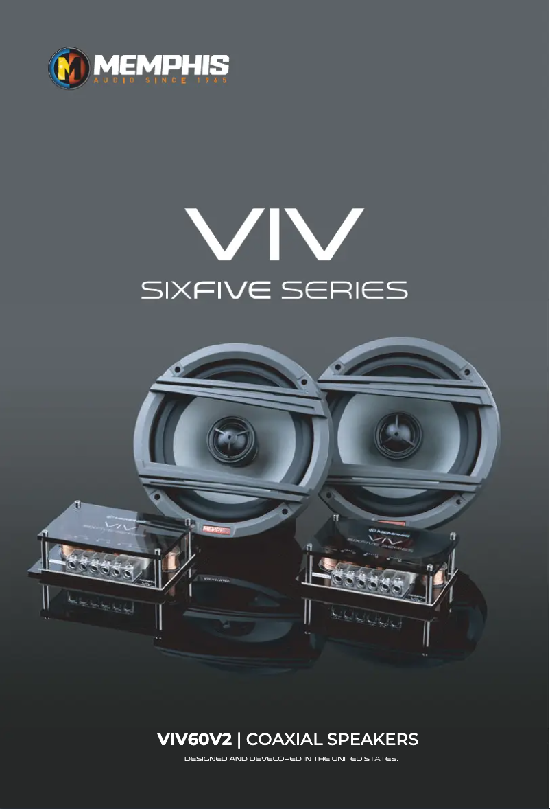 Página 1 del manual Manual de usuario Memphis Audio VIV60V2