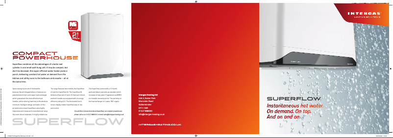 Image de la première page du manuel de l'appareil Superflow 45