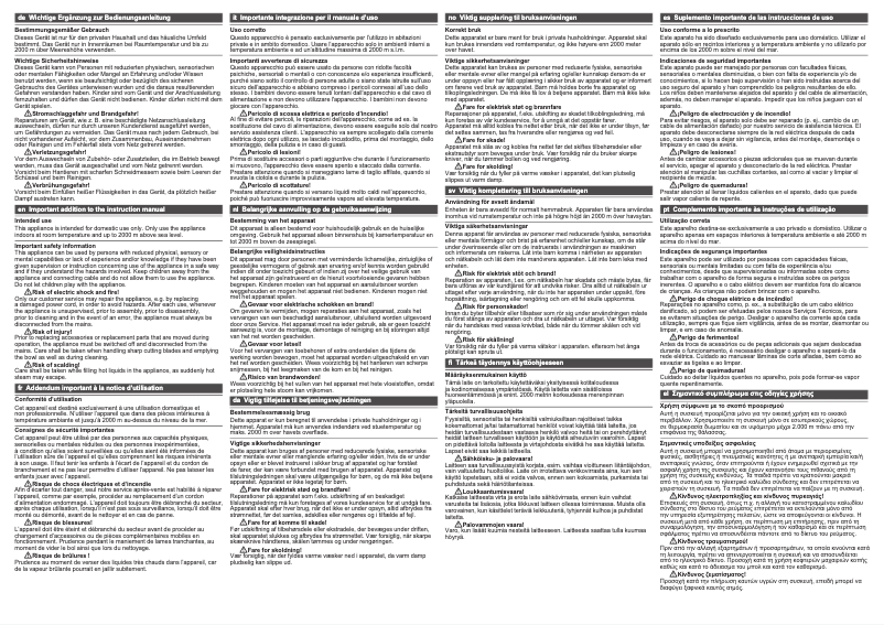 Page 1 de la notice Manuel utilisateur Bosch MUM6N20A1