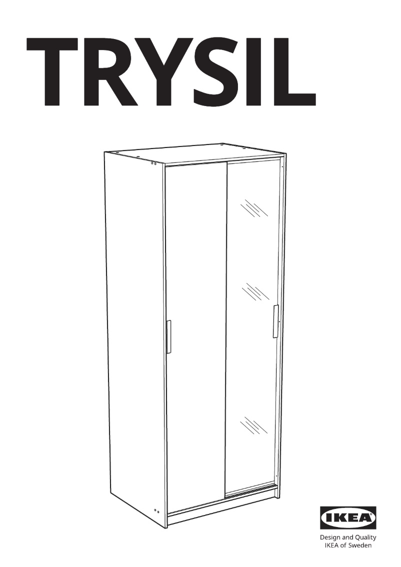 Image de la première page du manuel de l'appareil TRYSIL