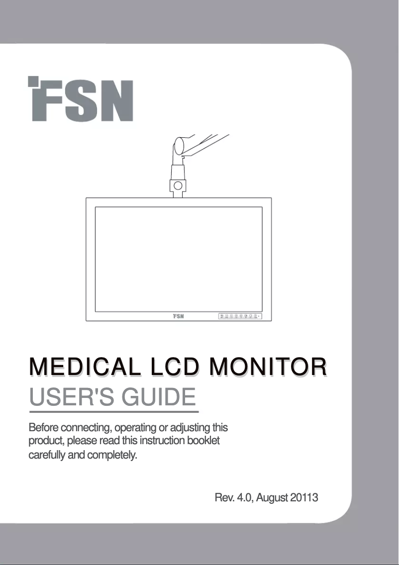 Image de la première page du manuel de l'appareil FS-L5501D