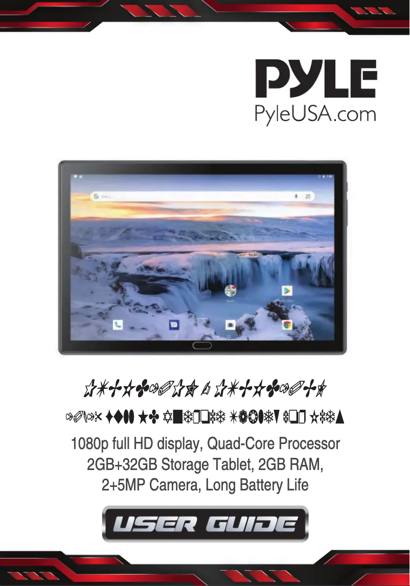 Page n°1 - Manuel utilisateur Pyle PTB KD10PN.5