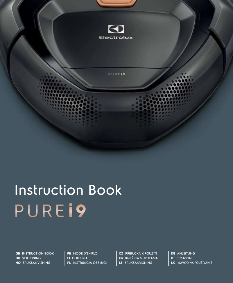 Page 1 de la notice Manuel utilisateur Electrolux Pure i9 PI91-5MBM