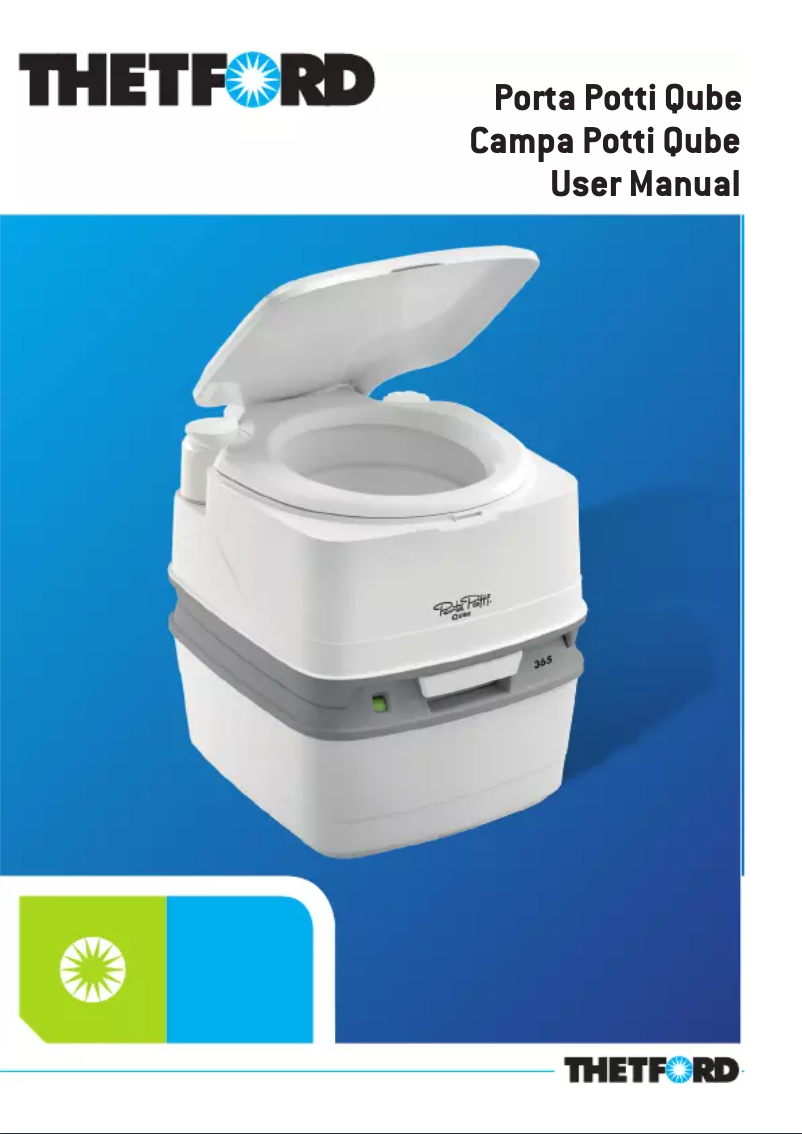 Image de la première page du manuel de l'appareil Campa Potti Qube