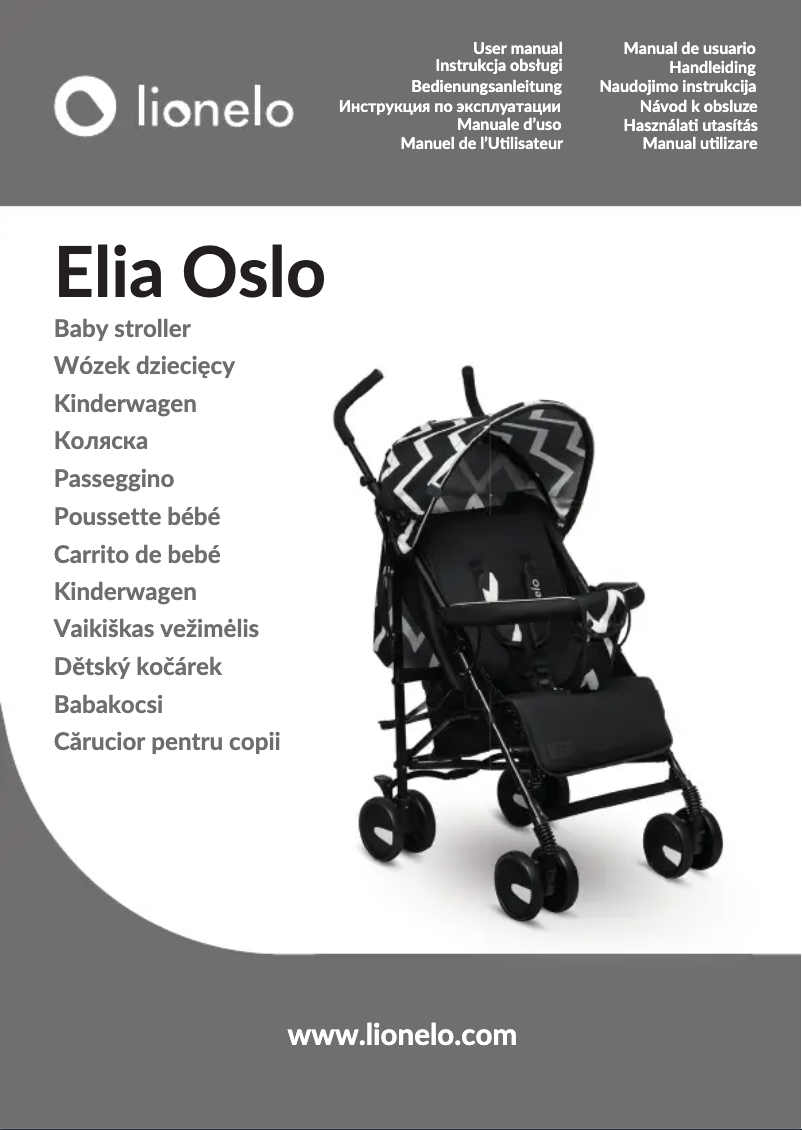 Page n°1 - Manuel utilisateur Lionelo Elia Oslo