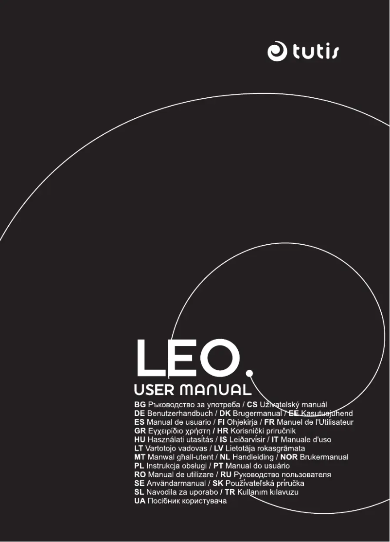 Page n°1 - Manuel utilisateur Tutis Leo+