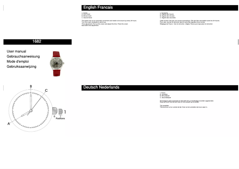 Image de la première page du manuel de l'appareil Logan 1682
