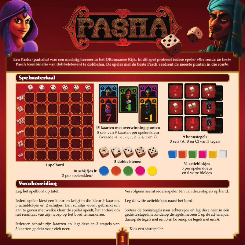 Imagen de la primera página del manual del dispositivo Pasha