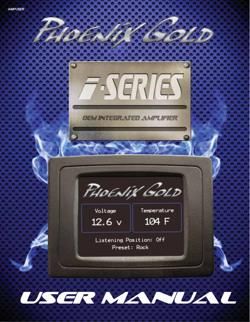 Page 1 de la notice Manuel utilisateur Phoenix Gold IAMP-GM1