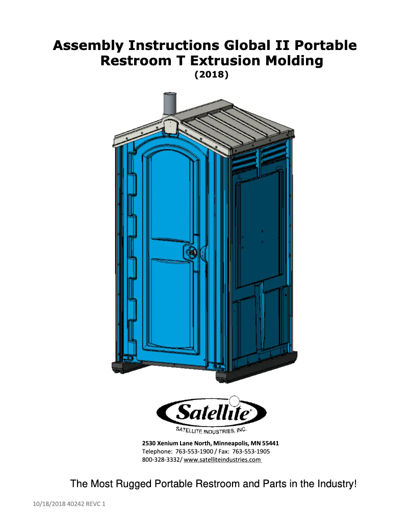 Page n°1 - Manuel utilisateur Satellite Global II