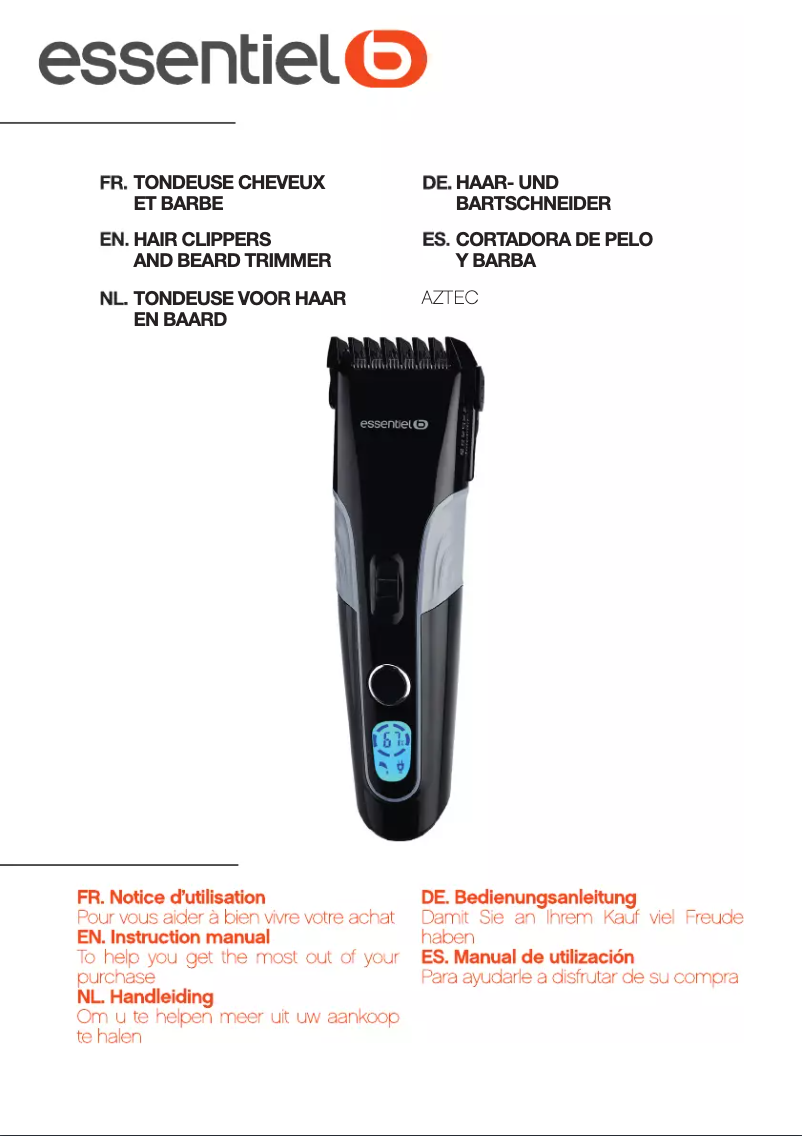 Page 1 de la notice Manuel utilisateur Essentiel B ECTR 6 Aztek