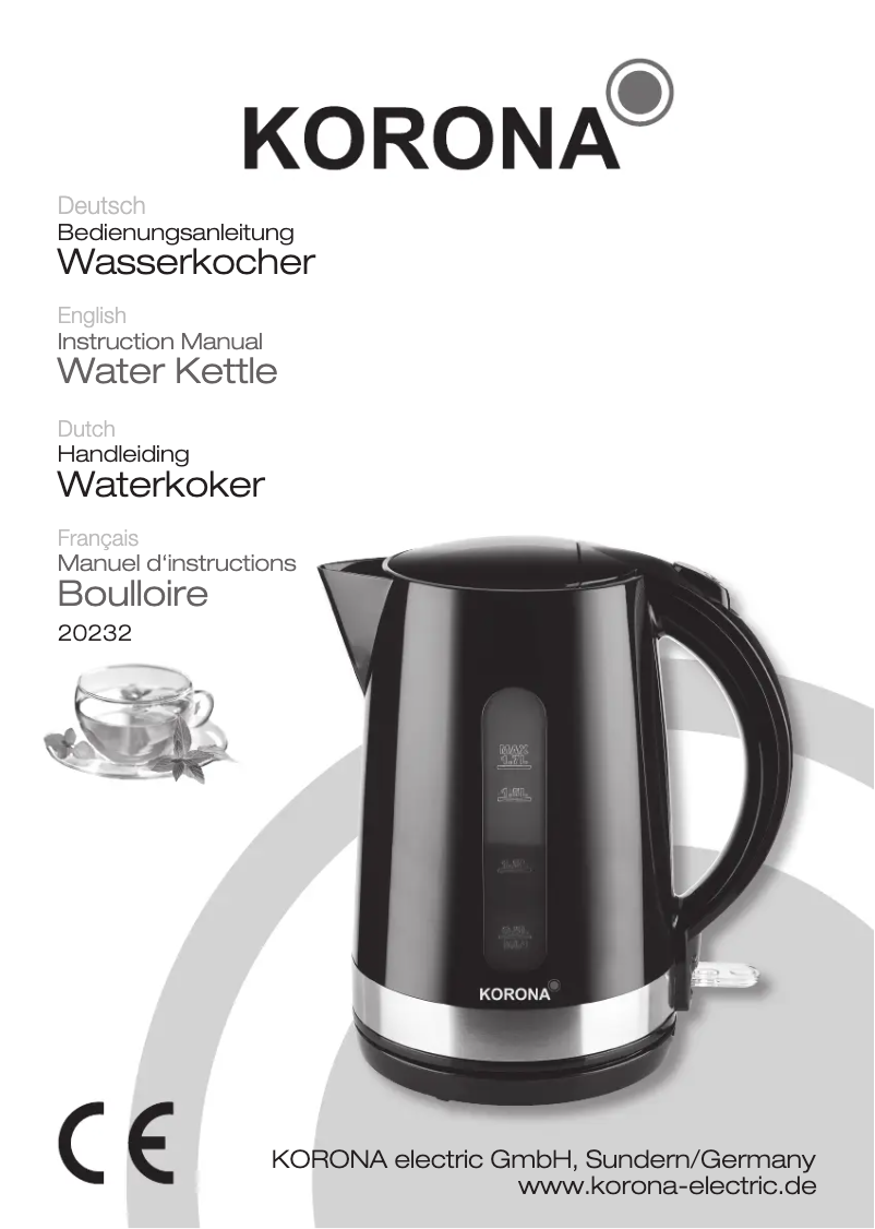 Página 1 del manual Manual de usuario Korona 20232