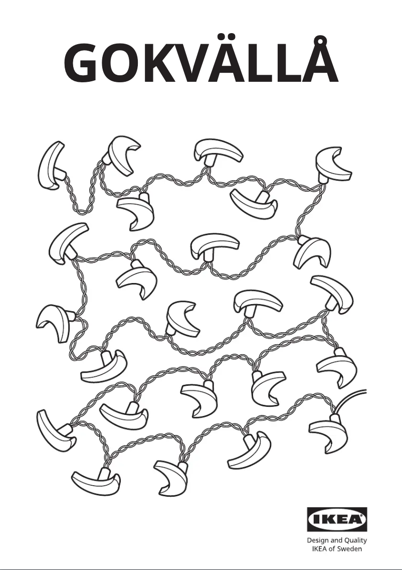 Image de la première page du manuel de l'appareil GOKVÄLLÅ 705.428.86