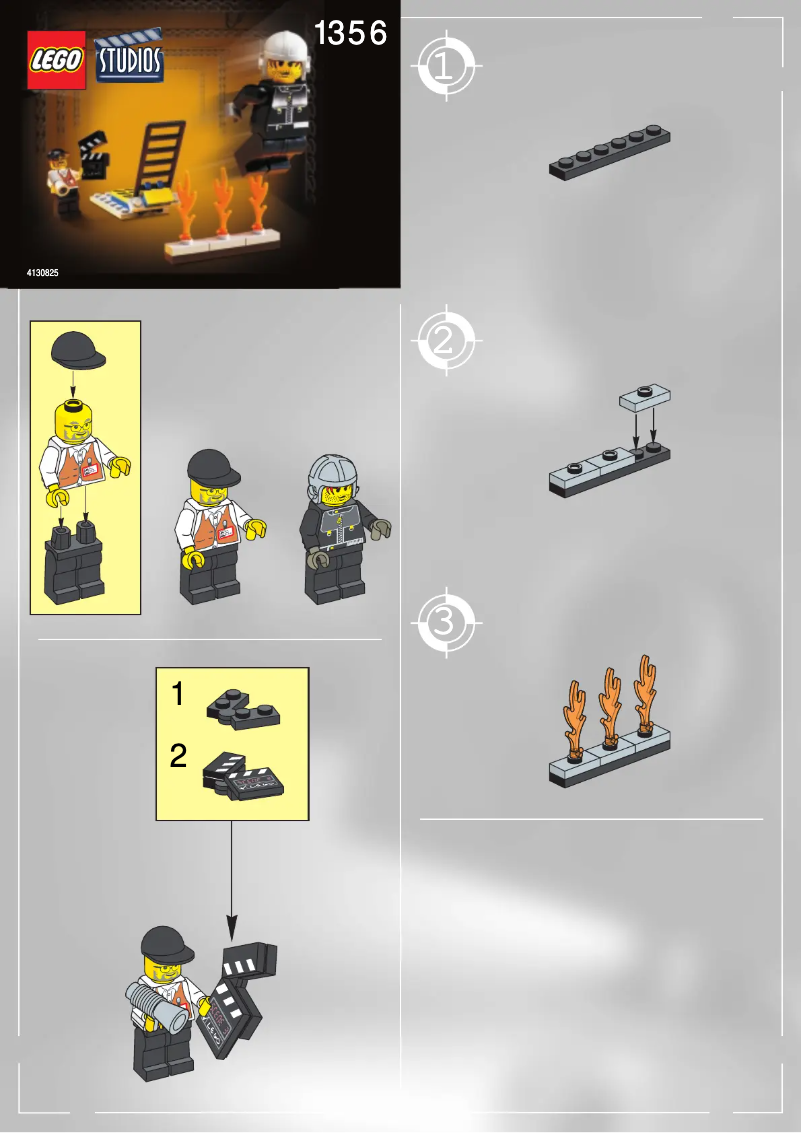 Page 1 de la notice Manuel utilisateur Lego Stuntman Catapult