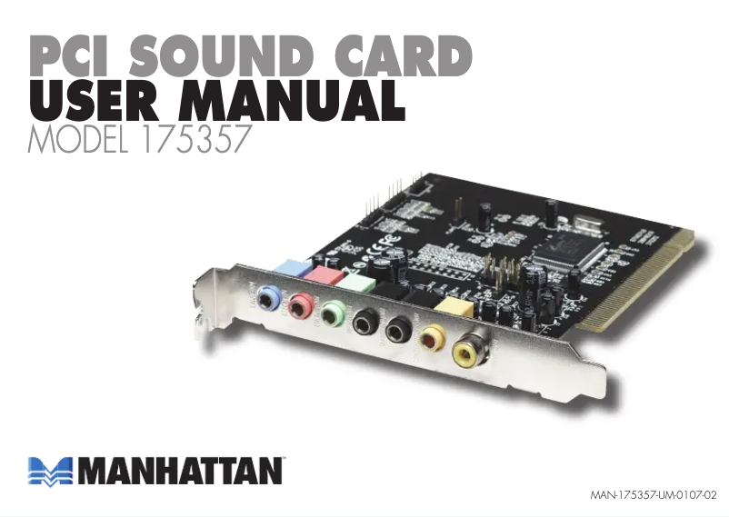 Page n°1 - Manuel utilisateur Manhattan 175357