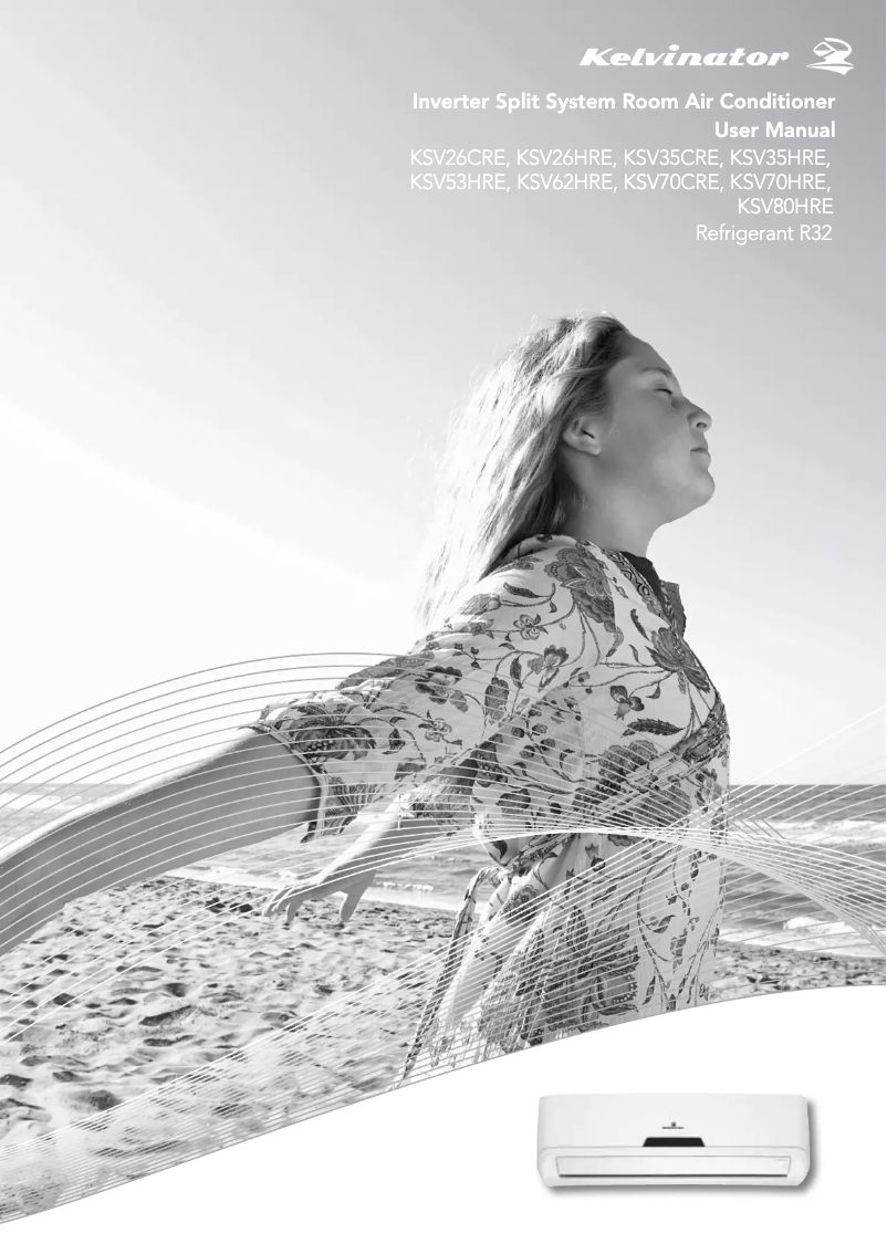 Page n°1 - Mode d'emploi Kelvinator KSV26HRE