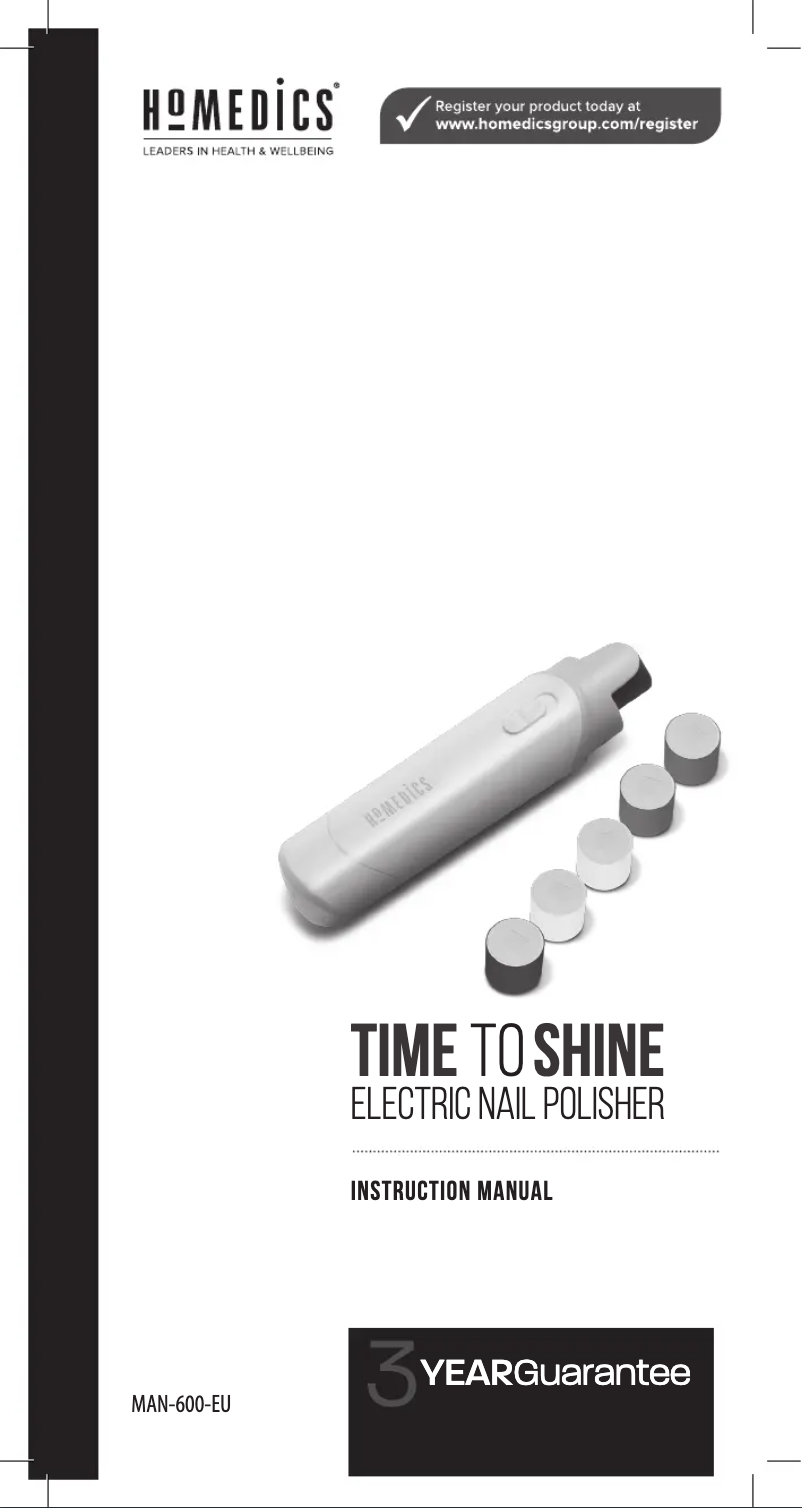 Page 1 de la notice Manuel utilisateur Homedics Time to Shine MAN-600