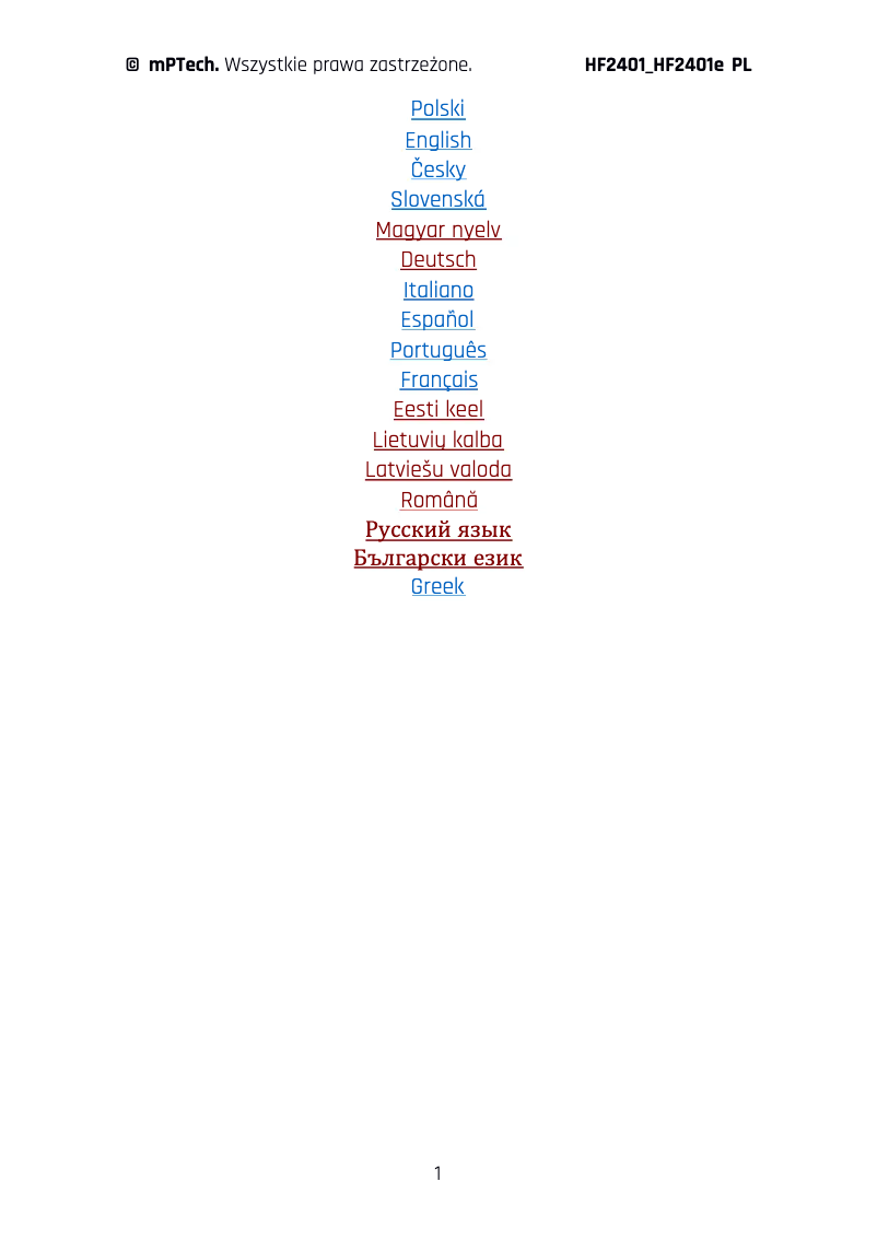 Page 1 de la notice Manuel utilisateur Hammer Bow