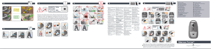 Página 1 del manual Manual de usuario Rowenta Silence Force Allergy+ RO7473