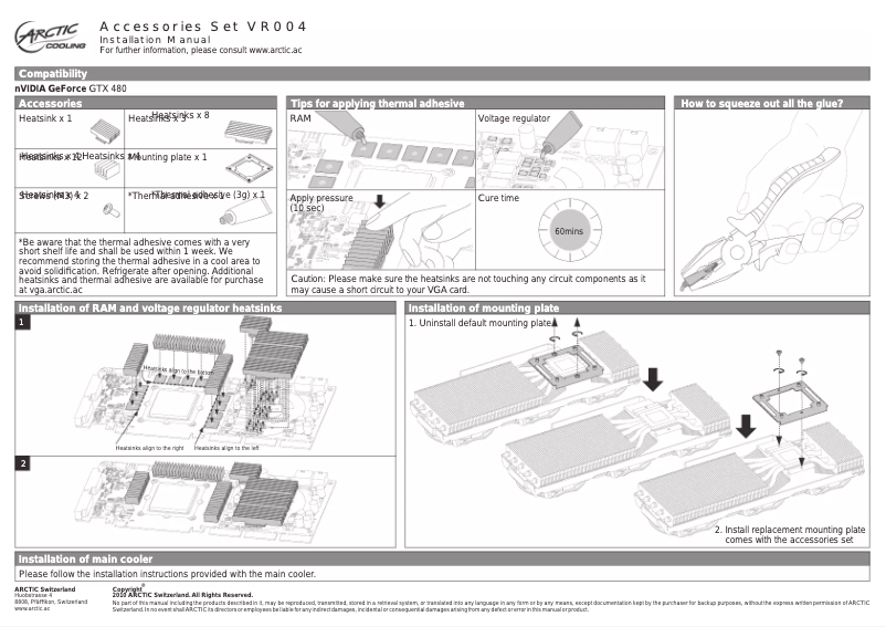 Image de la première page du manuel de l'appareil VR004