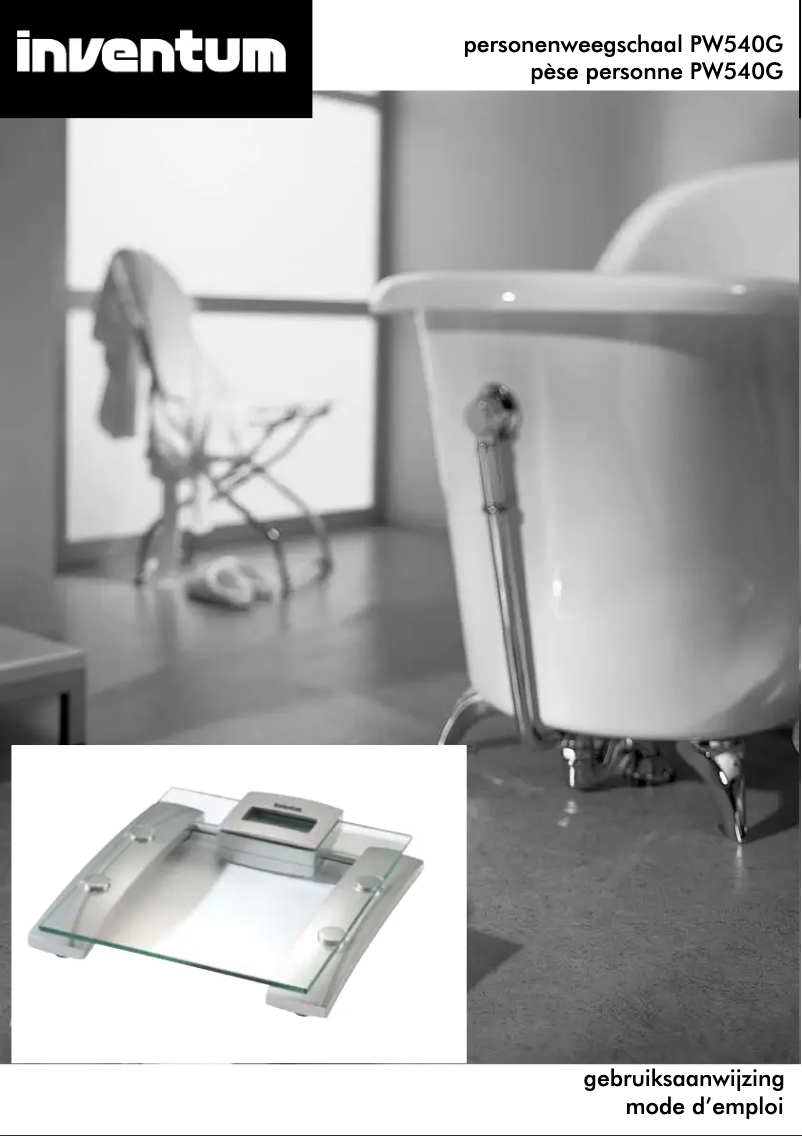 Image de la première page du manuel de l'appareil PW540G