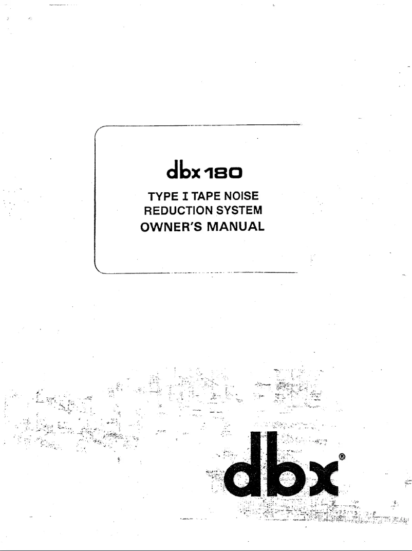 Image de la première page du manuel de l'appareil 180