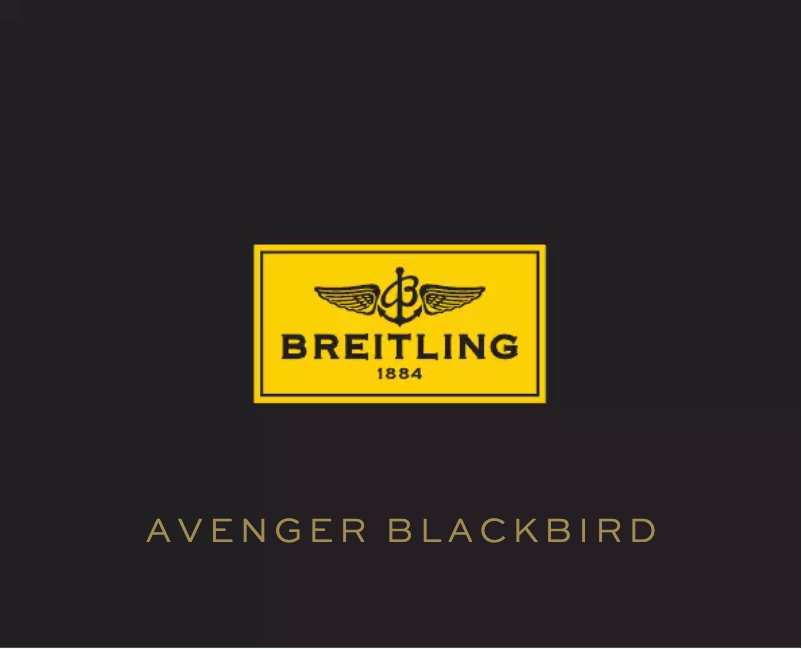 Page n°1 - Manuel utilisateur Breitling Avenger Blackbird