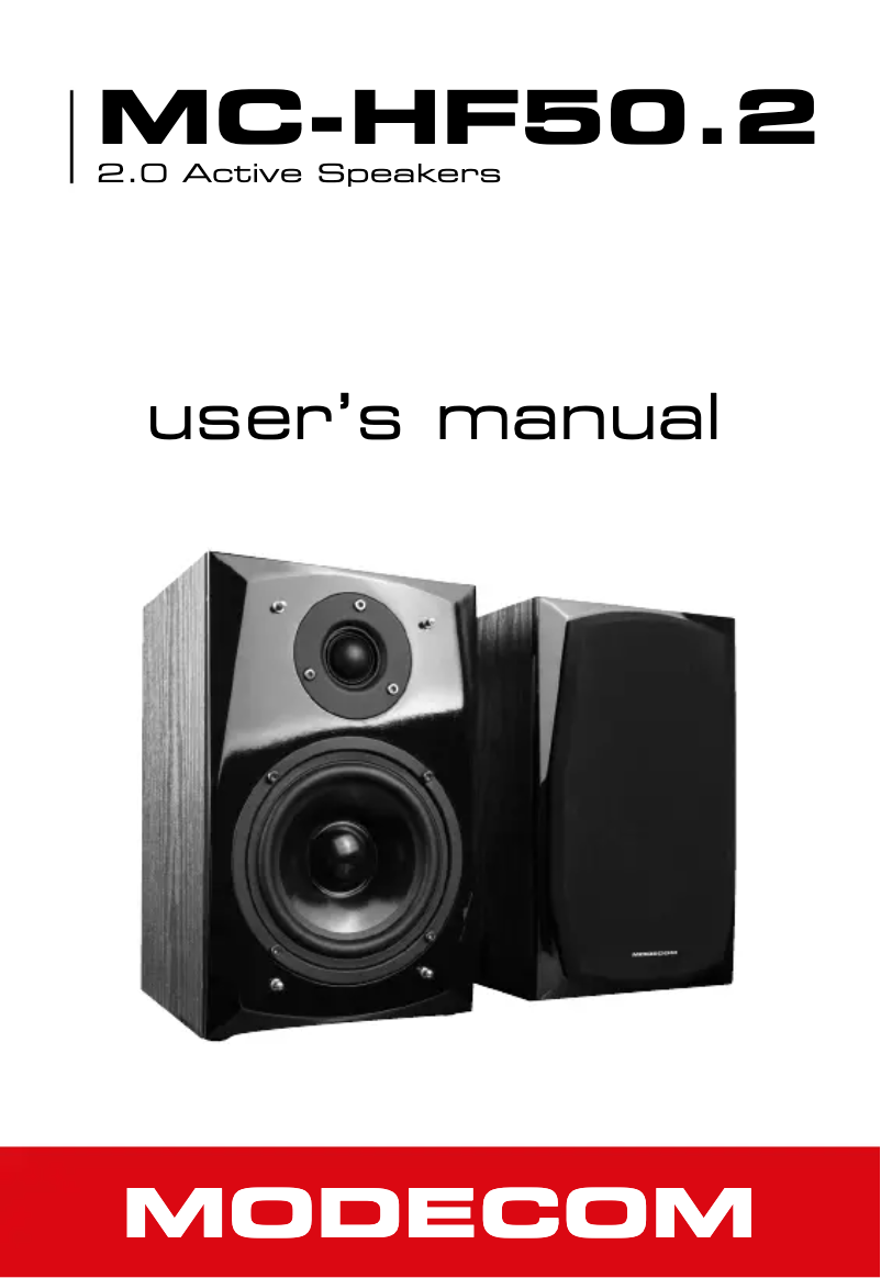 Image de la première page du manuel de l'appareil HF-50.2