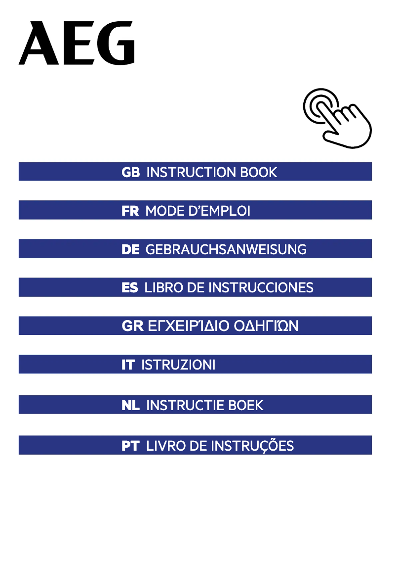 Page n°1 - Manuel utilisateur AEG AB81A2DG