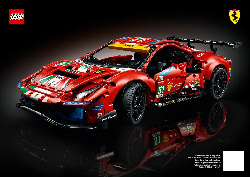 Page n°1 - Consignes visuelles Lego Technic 42125