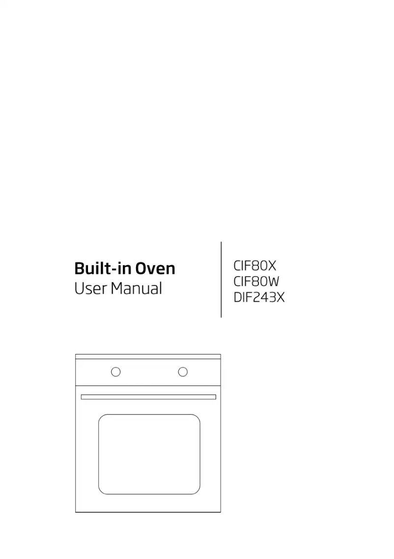 Page 1 de la notice Manuel utilisateur Beko DIF 243