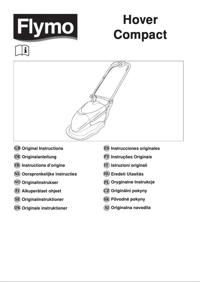 Page n°1 - Manuel utilisateur Flymo Hover Compact 330