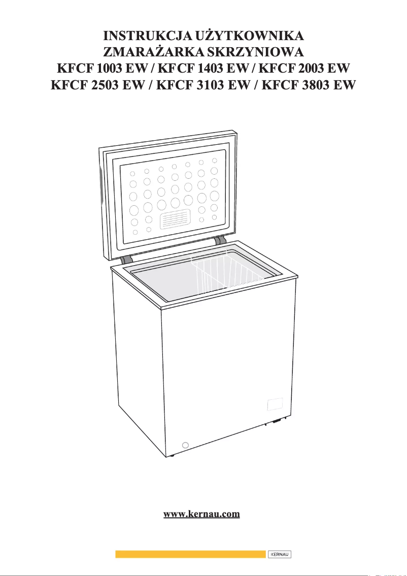 Page n°1 - Manuel utilisateur Kernau KFCF 1001 W