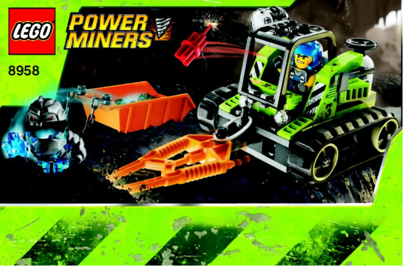 Page 1 de la notice Manuel utilisateur Lego Power Miners