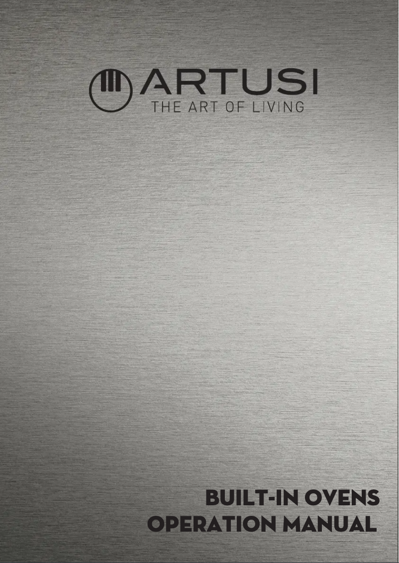 Page 1 de la notice Manuel utilisateur Artusi AO9100MB