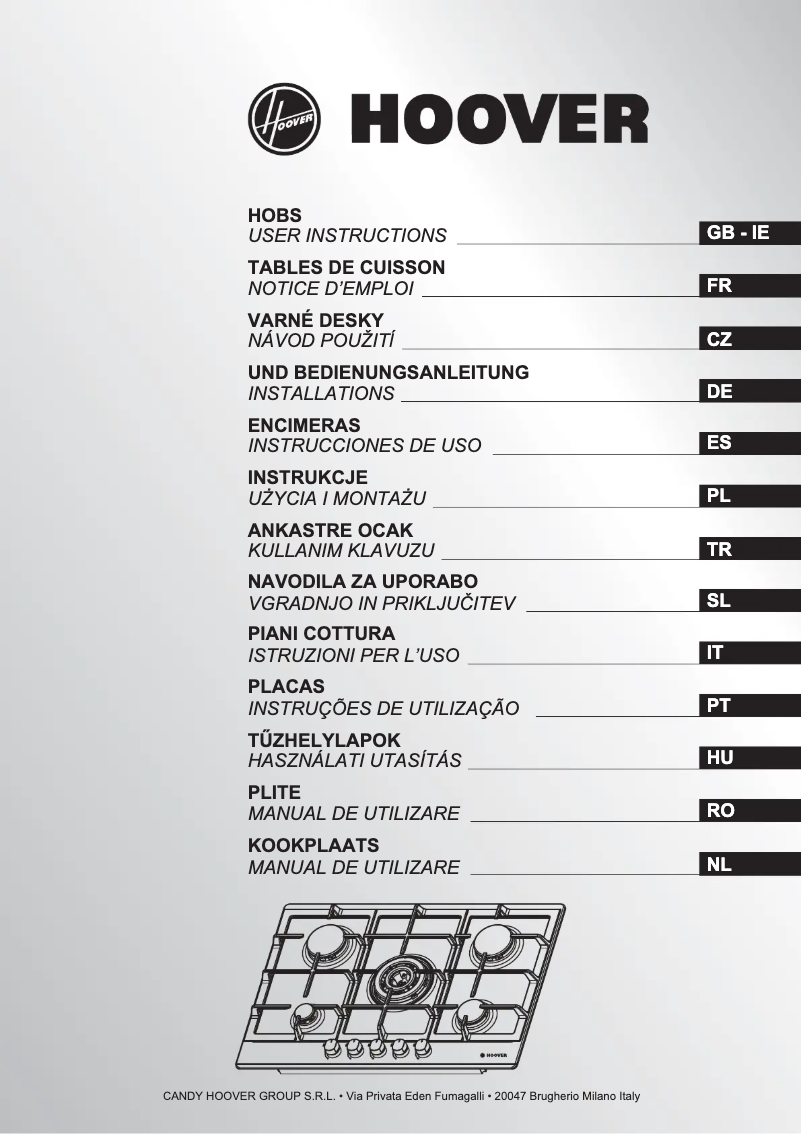 Imagen de la primera página del manual del dispositivo HGH64SCE X