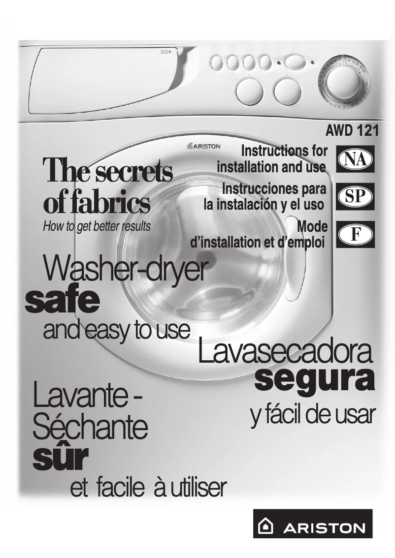 Página 1 del manual Manual de usuario Ariston Thermo AWD121