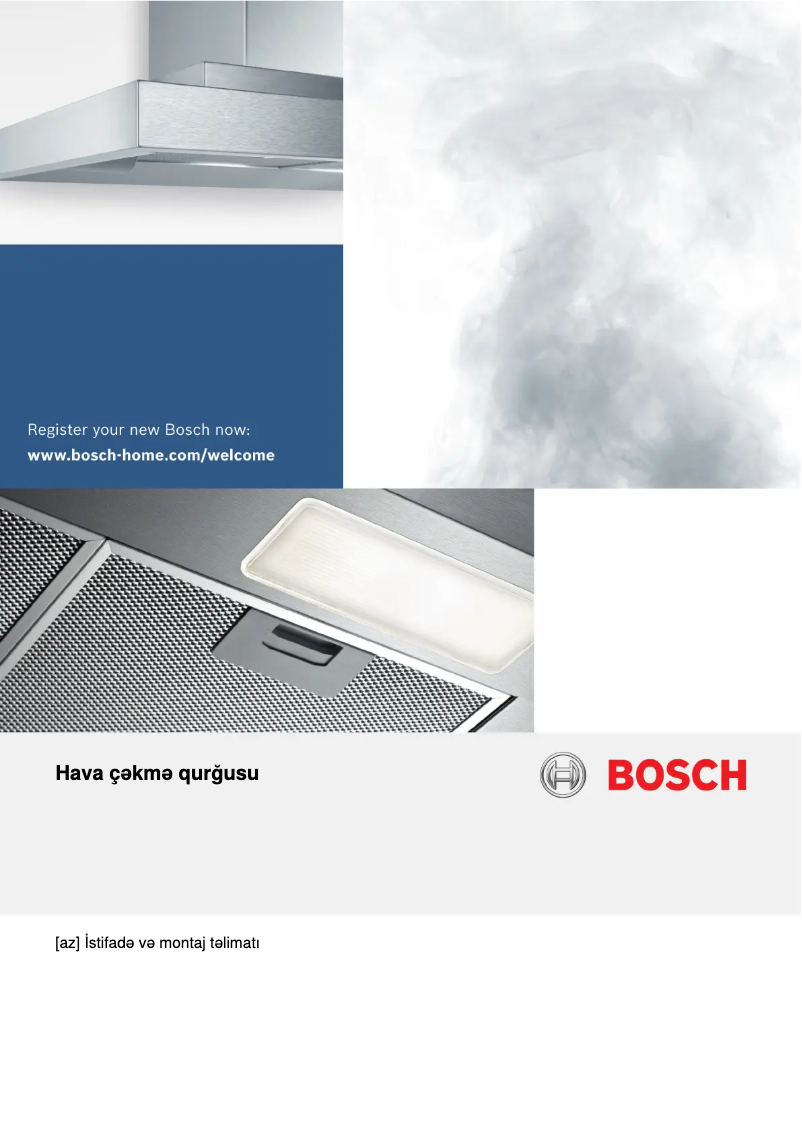 Page 1 de la notice Guide d'installation Bosch DWB94BC52