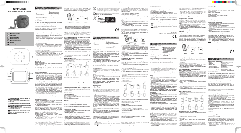 Page 1 de la notice Manuel utilisateur Muse M-360 LG