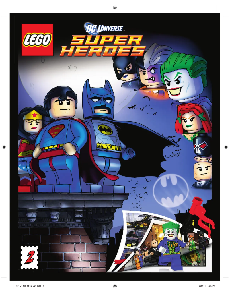 Page 1 de la notice Manuel utilisateur Lego The Batcave
