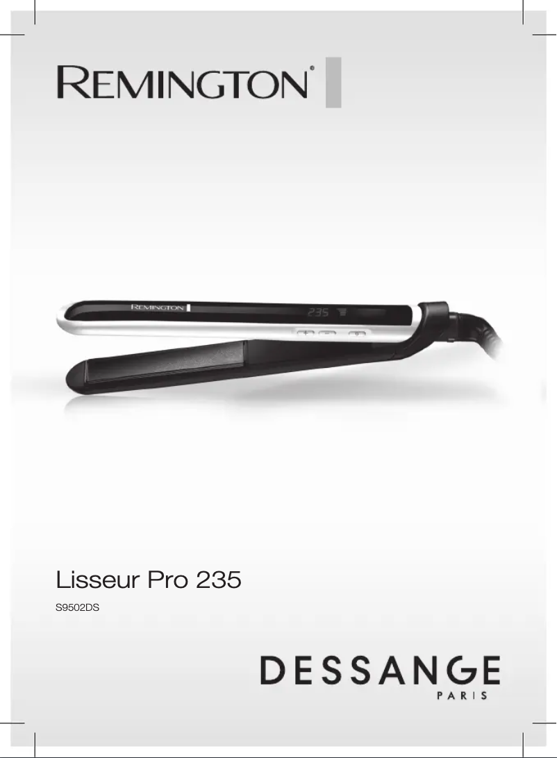 Page 1 de la notice Manuel utilisateur Remington S9502DS