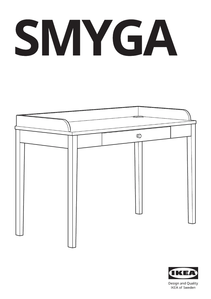 Image de la première page du manuel de l'appareil SMYGA 404.807.81