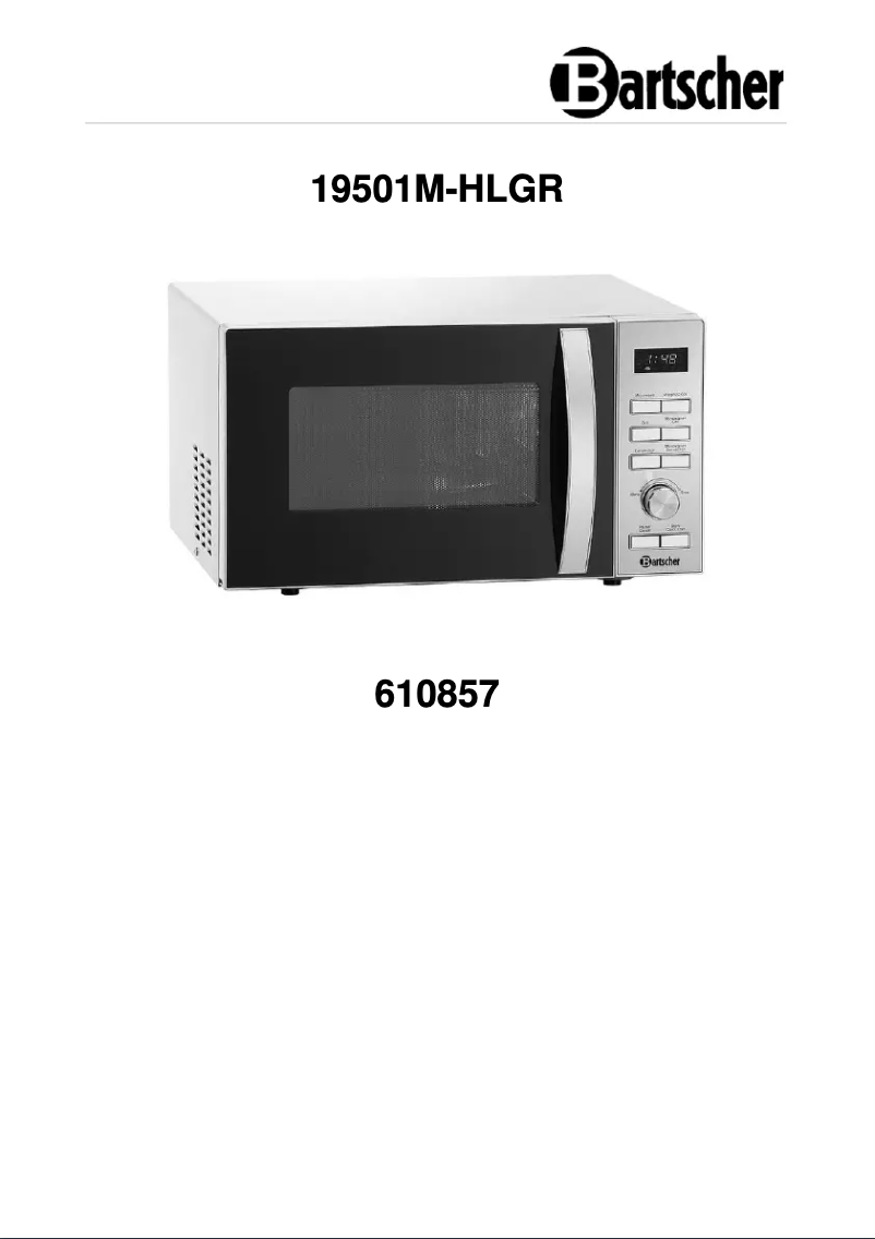 Imagen de la primera página del manual del dispositivo 19501M-HLGR