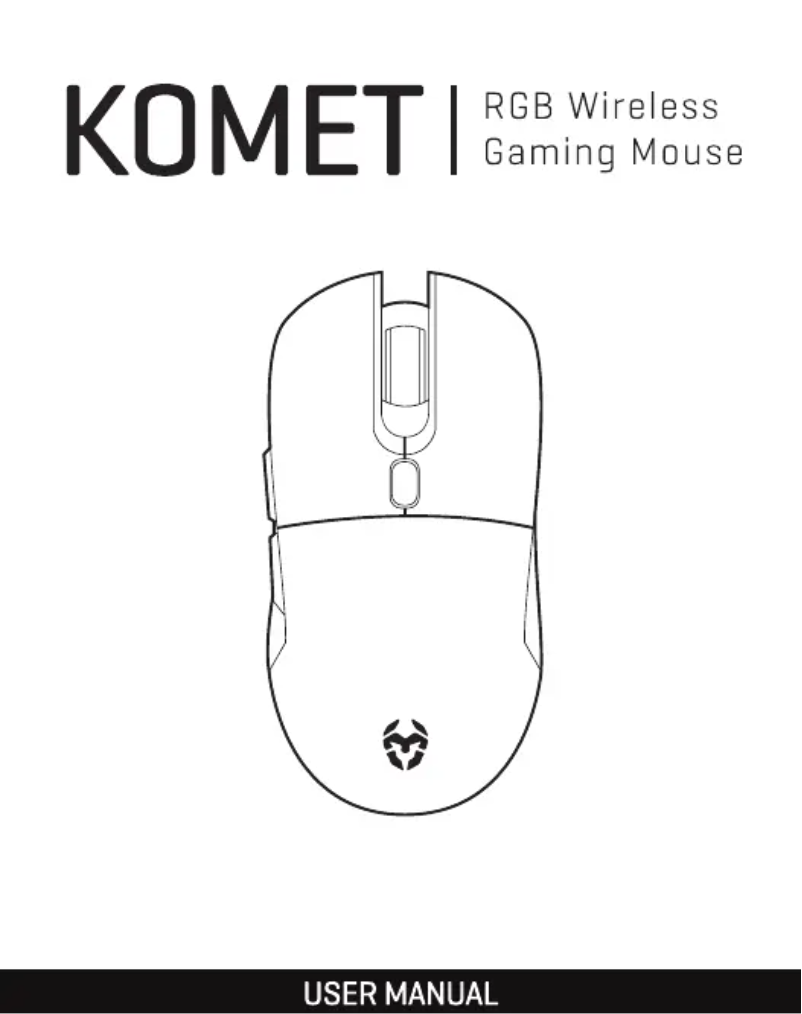 Page 1 de la notice Manuel utilisateur Krom Komet