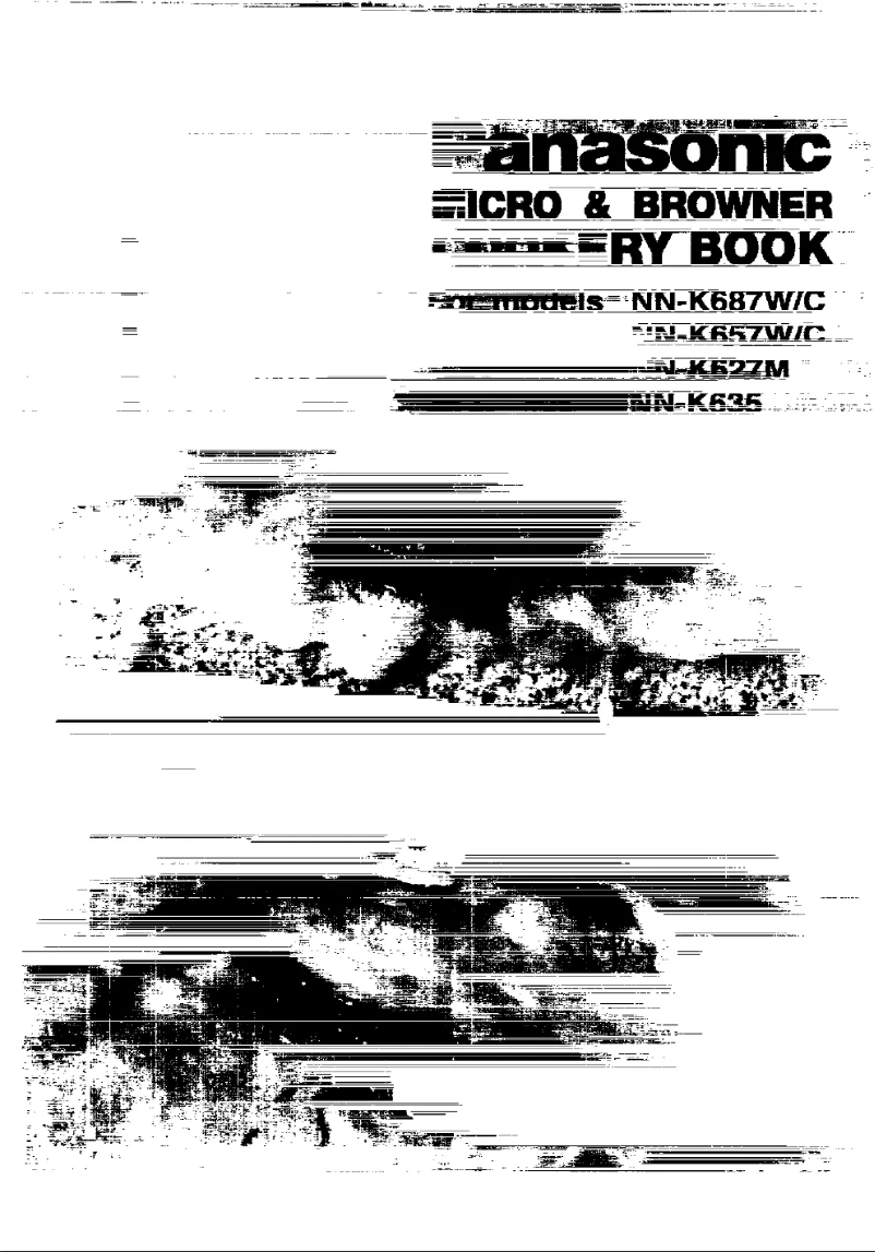 Page 1 de la notice Manuel utilisateur Panasonic NN-K687