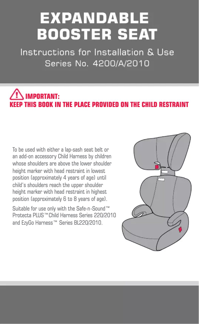 Image de la première page du manuel de l'appareil Boston PRO