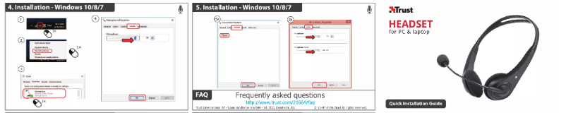 Page 1 of the manual User Manual Trust InSonic Chat Headset