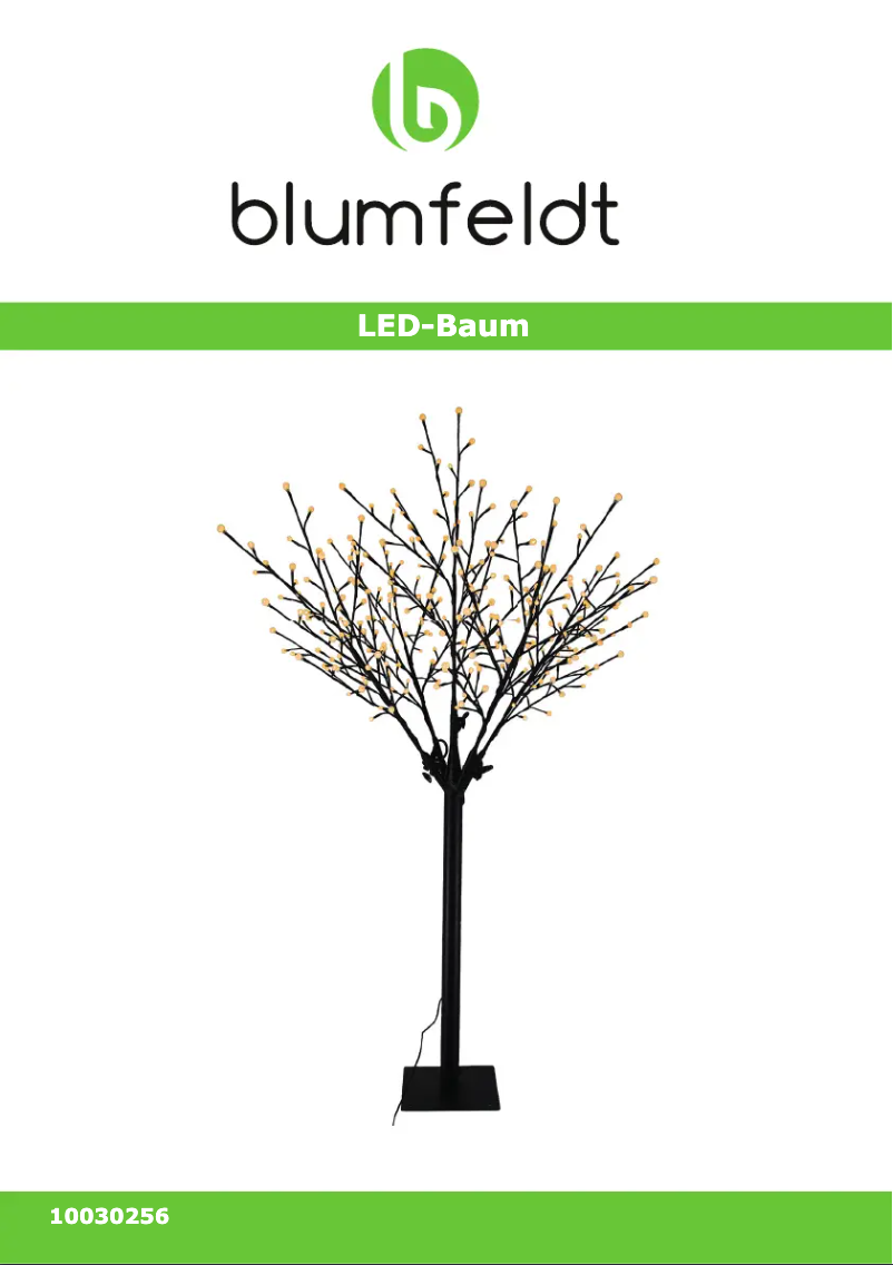 Image de la première page du manuel de l'appareil Shineberry