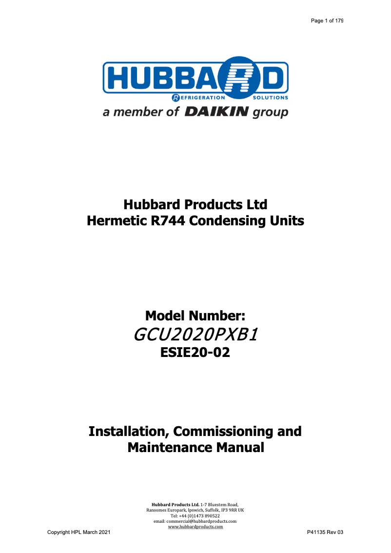 Image de la première page du manuel de l'appareil GCU4070PXB1