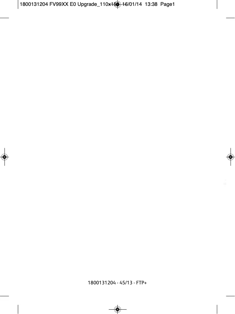 Page 1 de la notice Manuel utilisateur Tefal Free Move FV9951